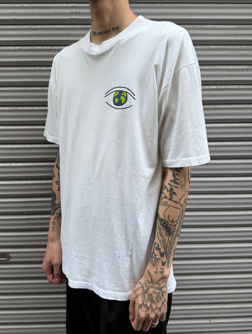 90’s　「VIAGENS FIM DO MUNDO」ホワイトTシャツ