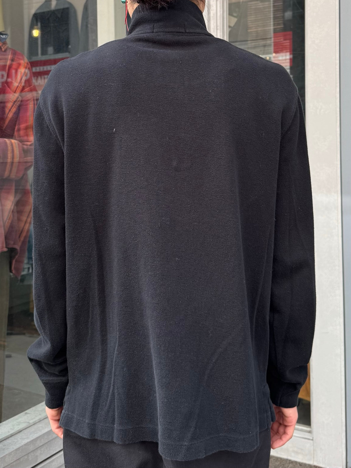 00's RALPH LAUREN ハーフジップニット　