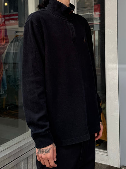00's RALPH LAUREN ハーフジップニット　