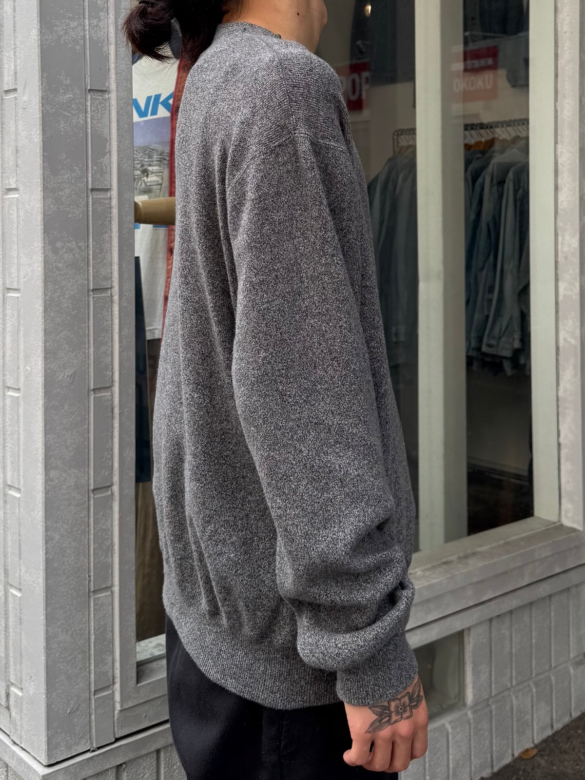 00's RALPH LAUREN ワンポイントニット