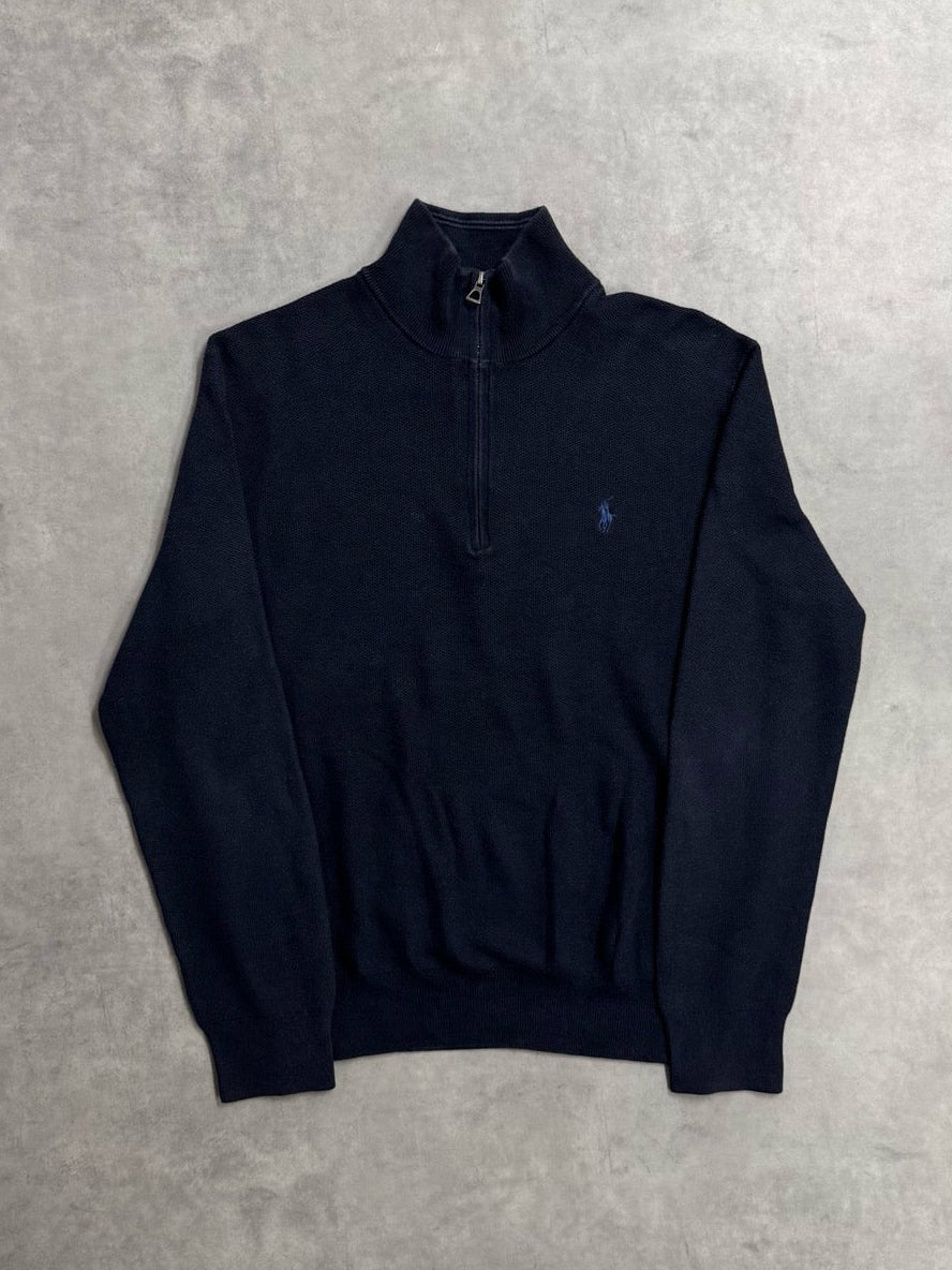 00’s「RALPH LAUREN」ハーフジップニット