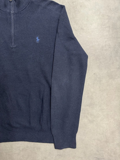00’s「RALPH LAUREN」ハーフジップニット