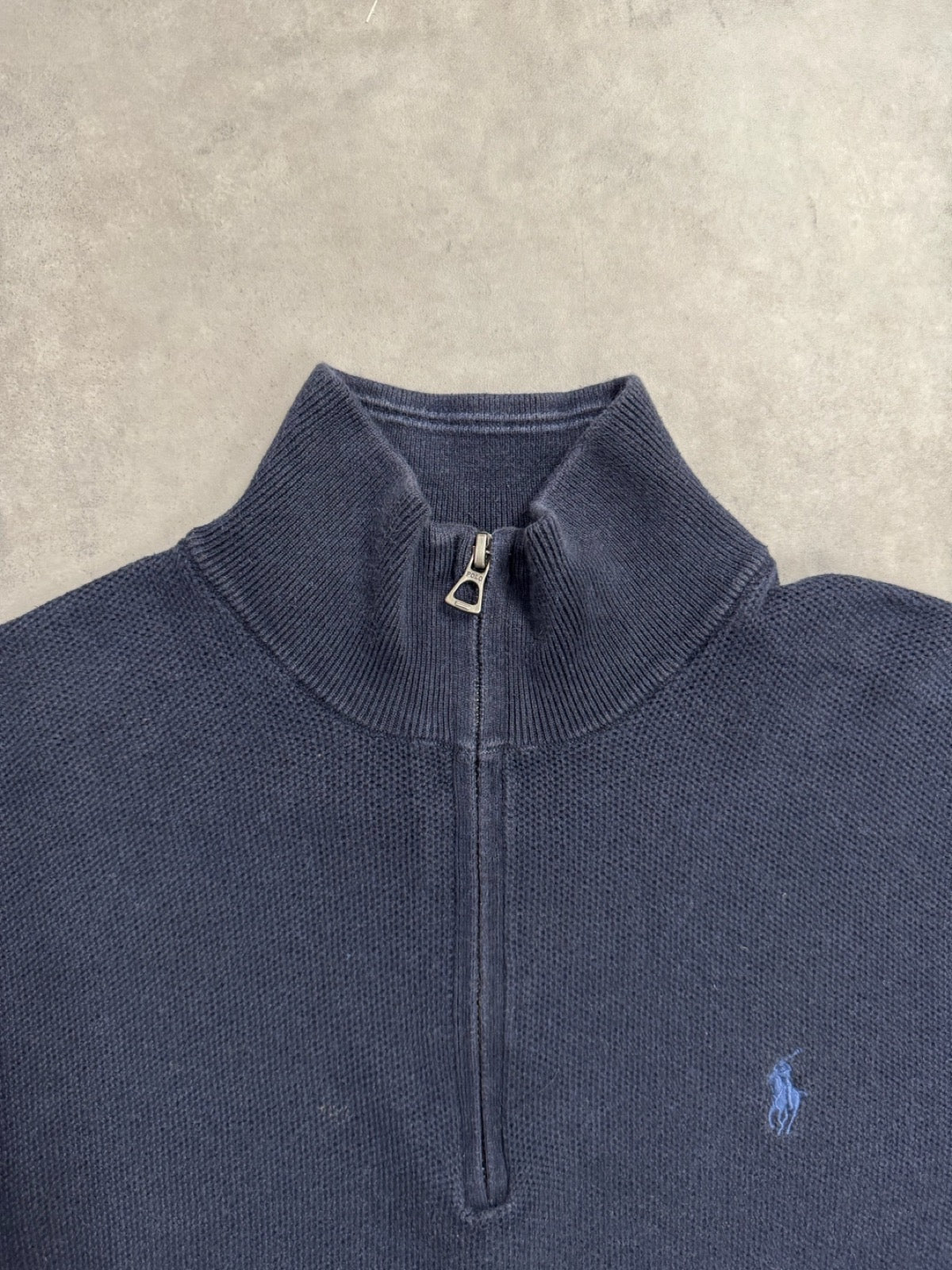 00’s「RALPH LAUREN」ハーフジップニット