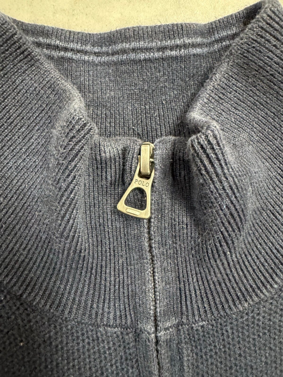 00’s「RALPH LAUREN」ハーフジップニット