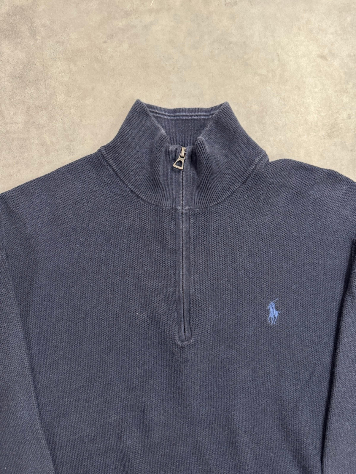 00’s「RALPH LAUREN」ハーフジップニット