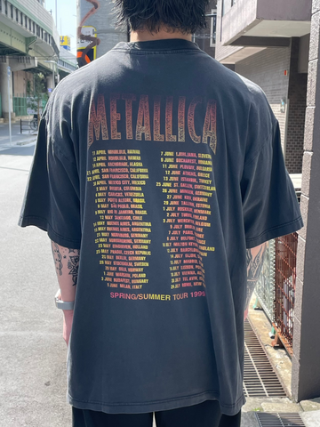 90's METALLICA「1999 Spring/Summer 」ツアーTシャツ