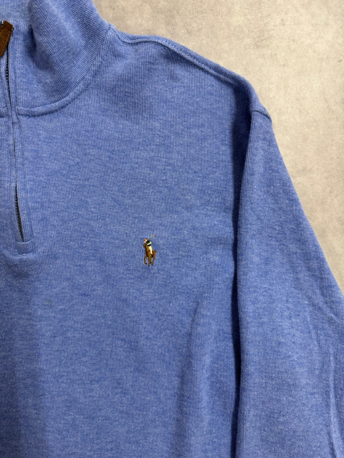 00’s「RALPH LAUREN」ハーフジップニット