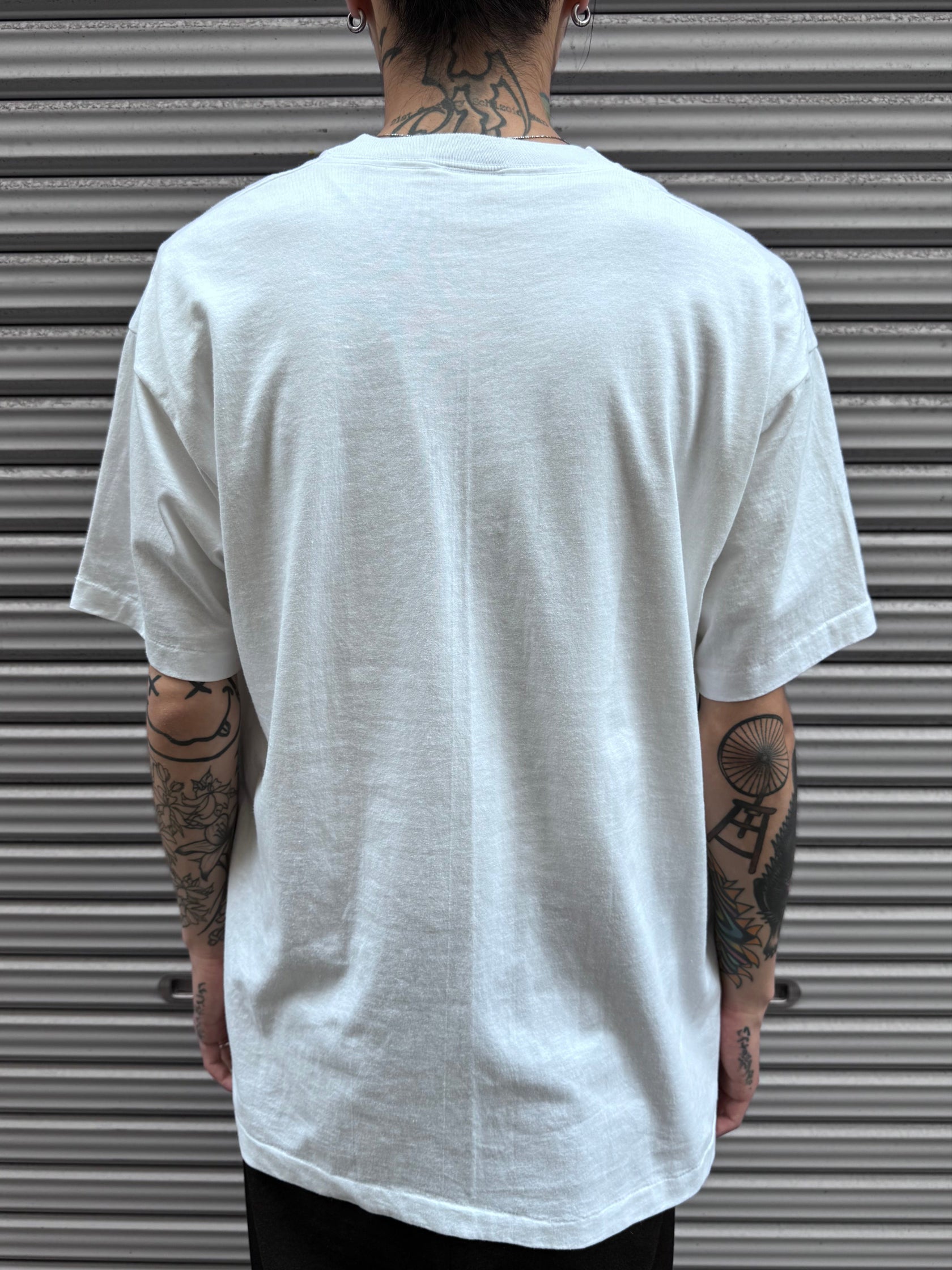 90’s「PAC」USA製 ホワイトTシャツ