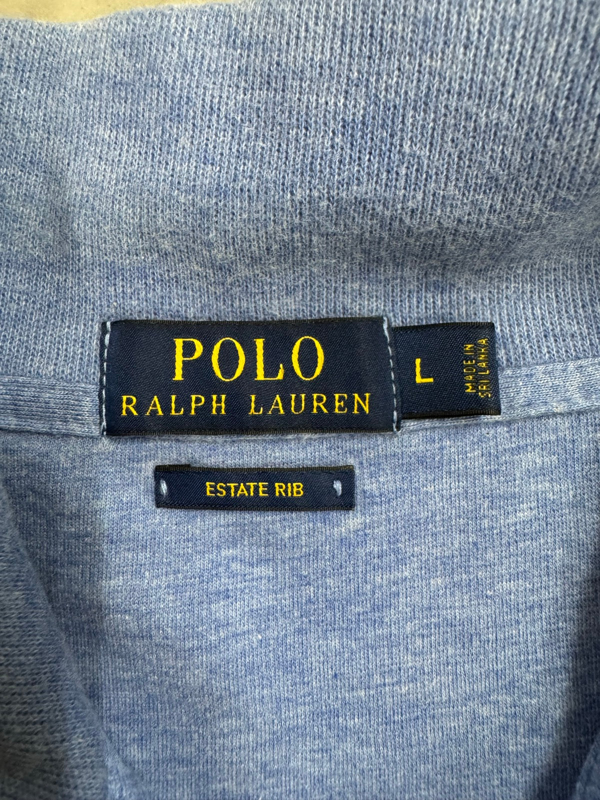 00’s「RALPH LAUREN」ハーフジップニット
