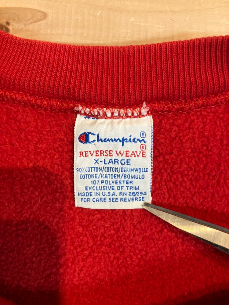 90's CHAMPION「WISCONSIN」Reverse Weave USA製 カレッジスウェット