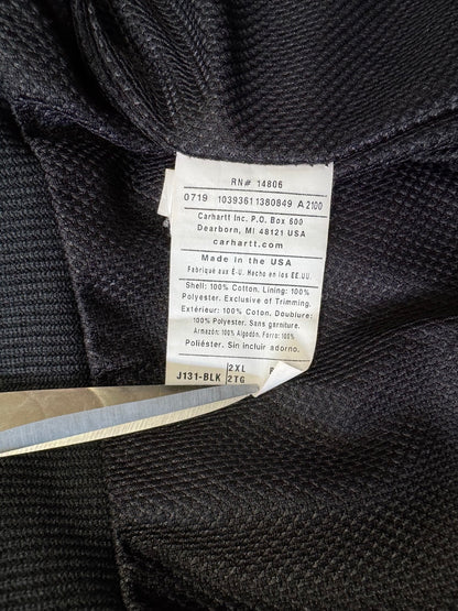 00's CARHARTT「J131-BLK」USA製 アクティブジャケット