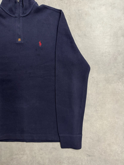 90’s「RALPH LAUREN」ハーフジップニット