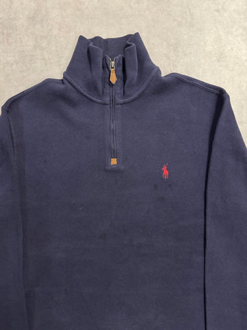 90’s「RALPH LAUREN」ハーフジップニット