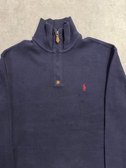 90’s「RALPH LAUREN」ハーフジップニット