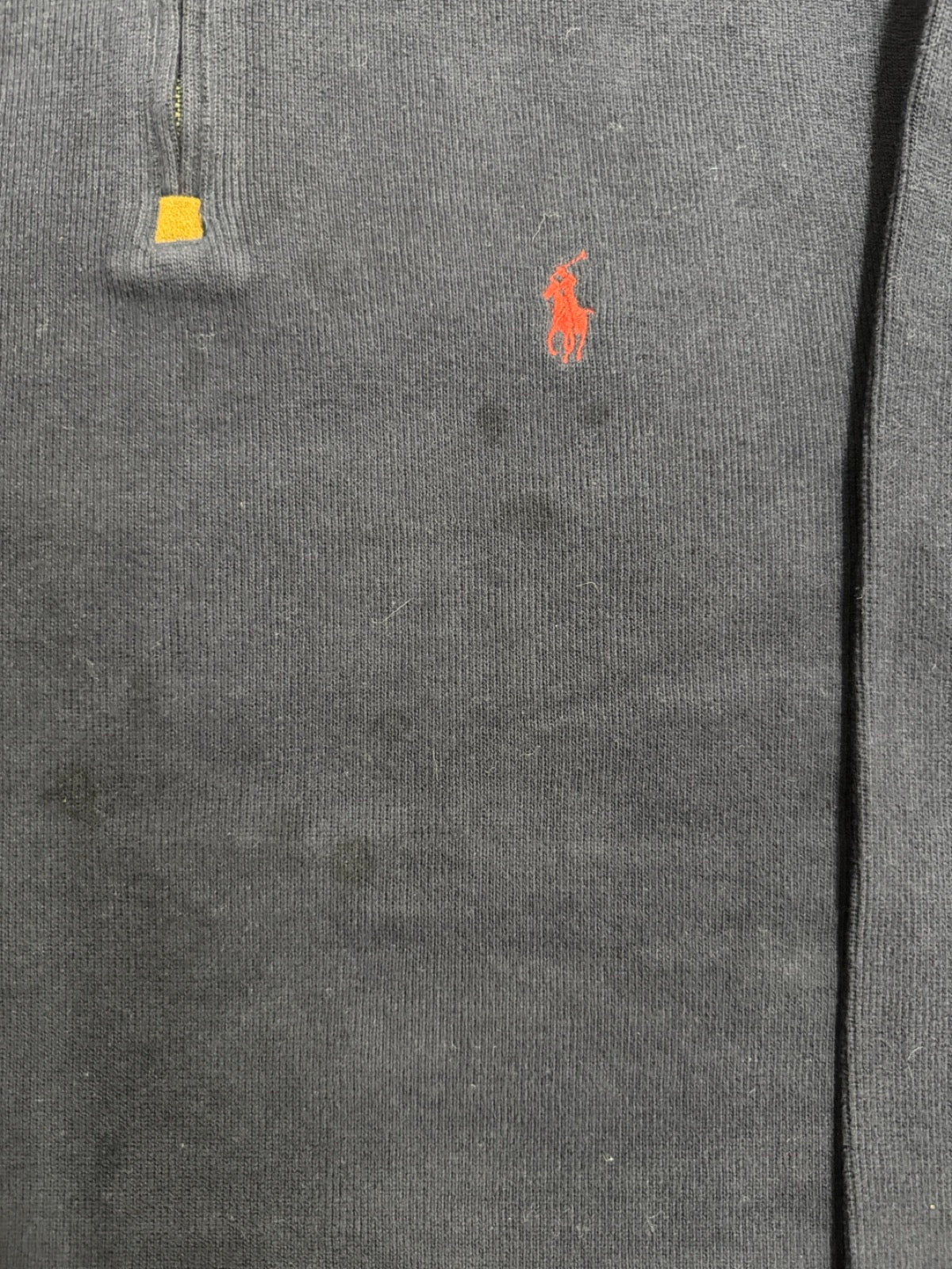 90’s「RALPH LAUREN」ハーフジップニット