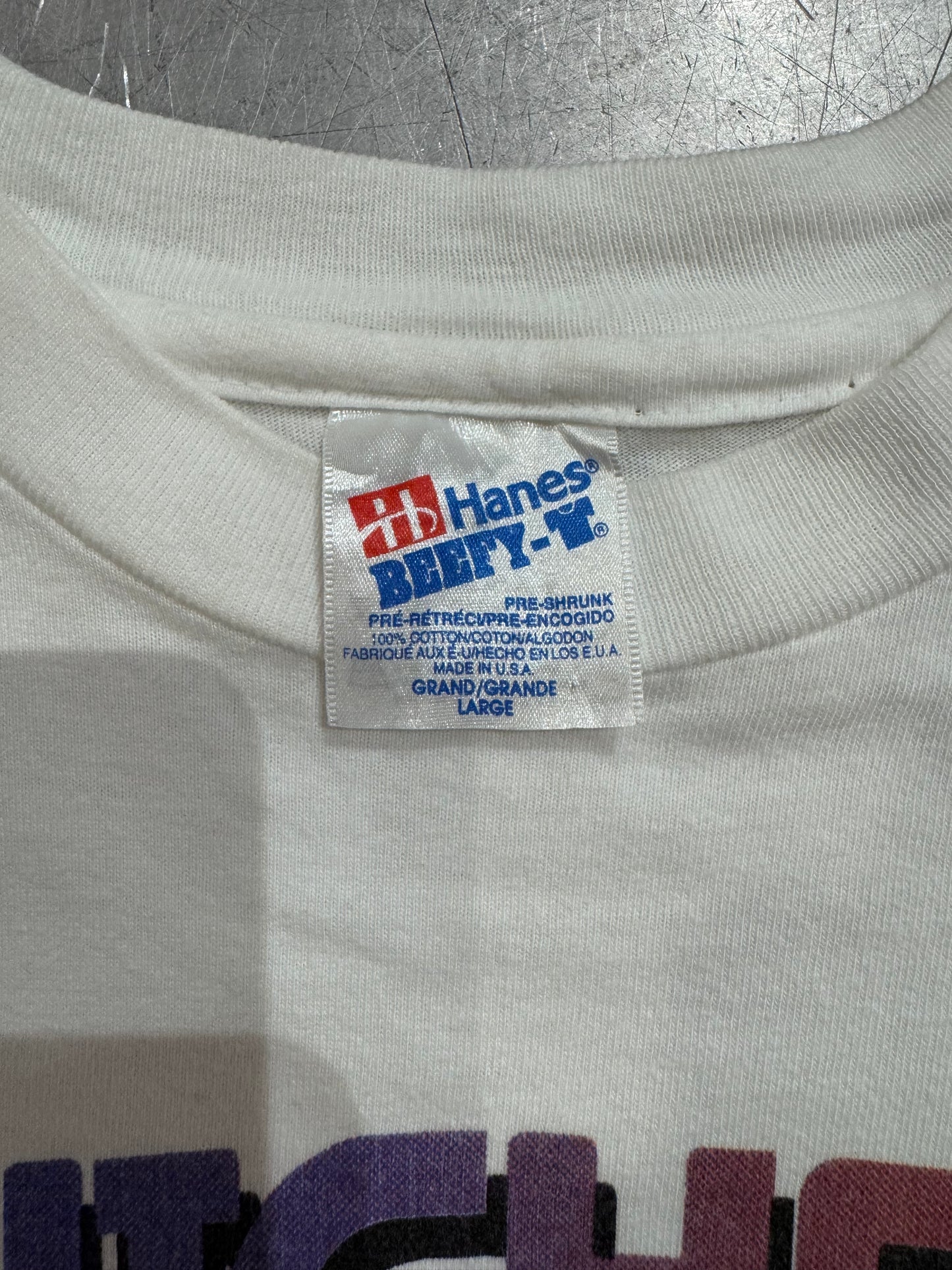 90’s「CRUTCHFIELD｣ USA製 ホワイトTシャツ