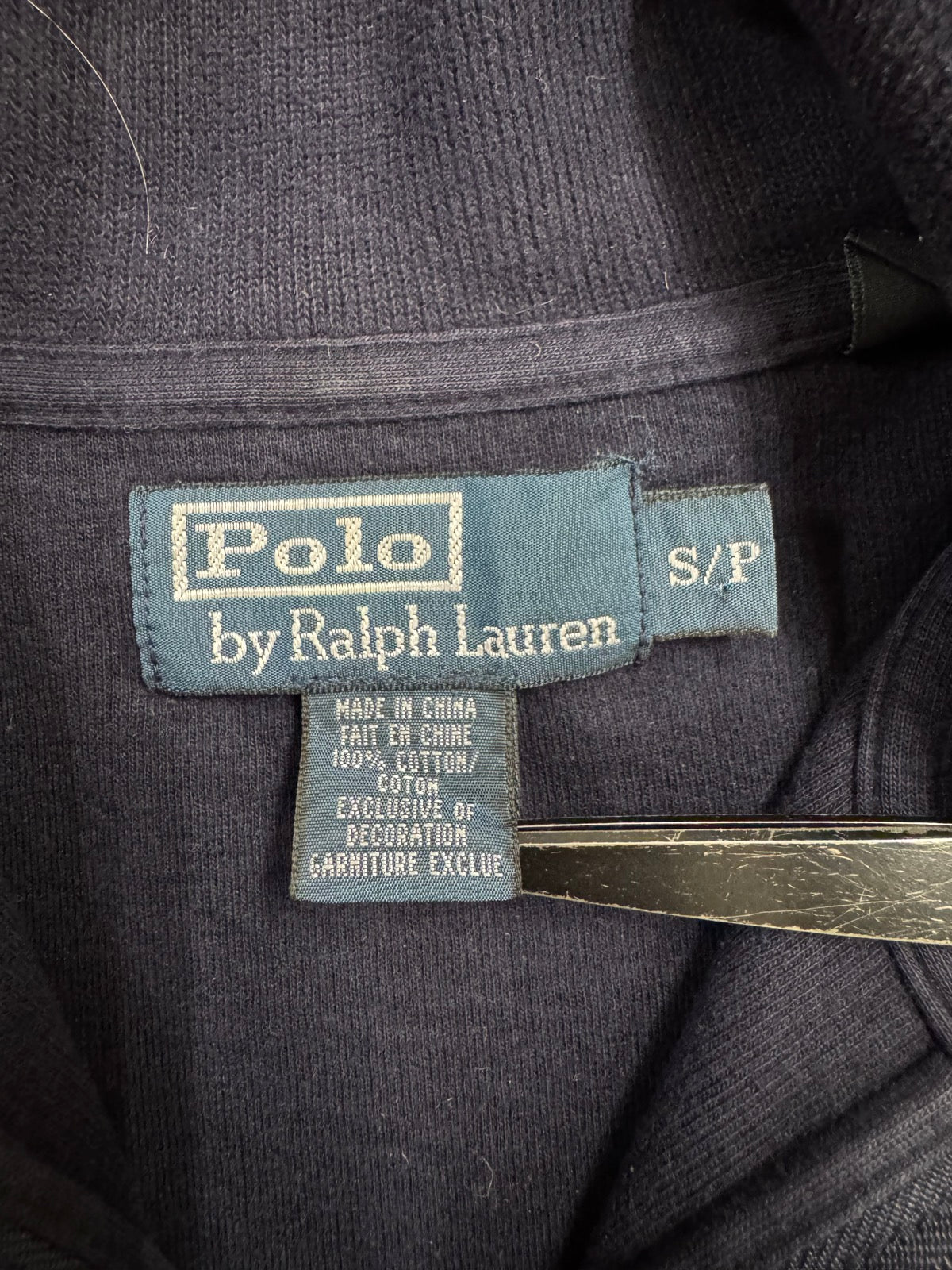 90’s「RALPH LAUREN」ハーフジップニット