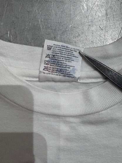 90’s「CRUTCHFIELD｣ USA製 ホワイトTシャツ