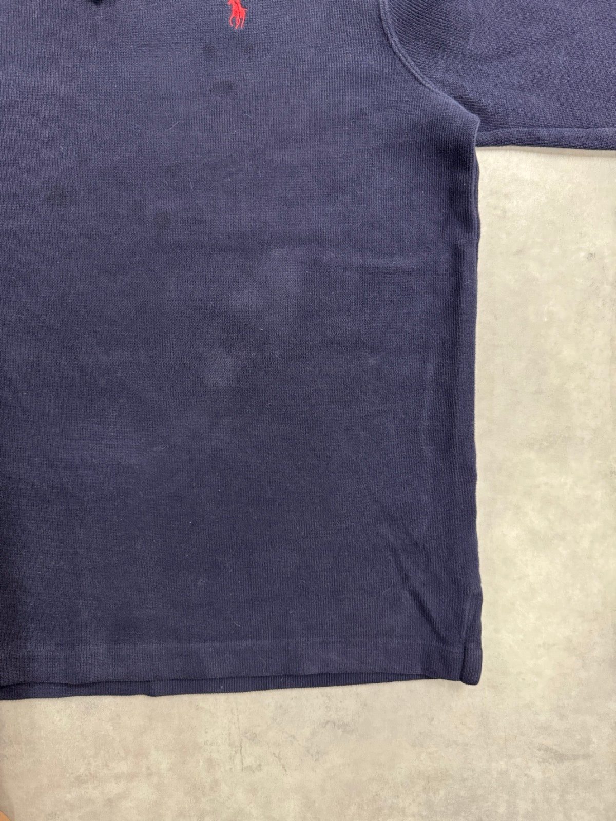 90’s「RALPH LAUREN」ハーフジップニット