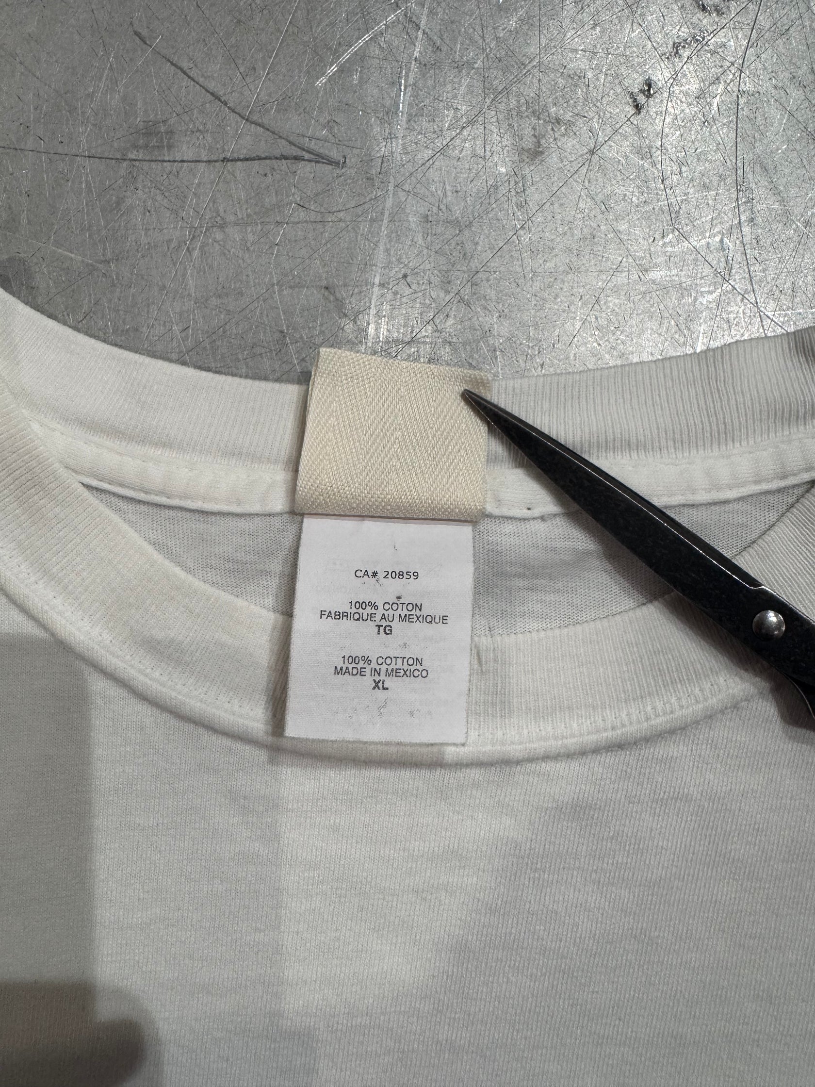 90’s～ 00’s  「Tea Shirt」ホワイトTシャツ