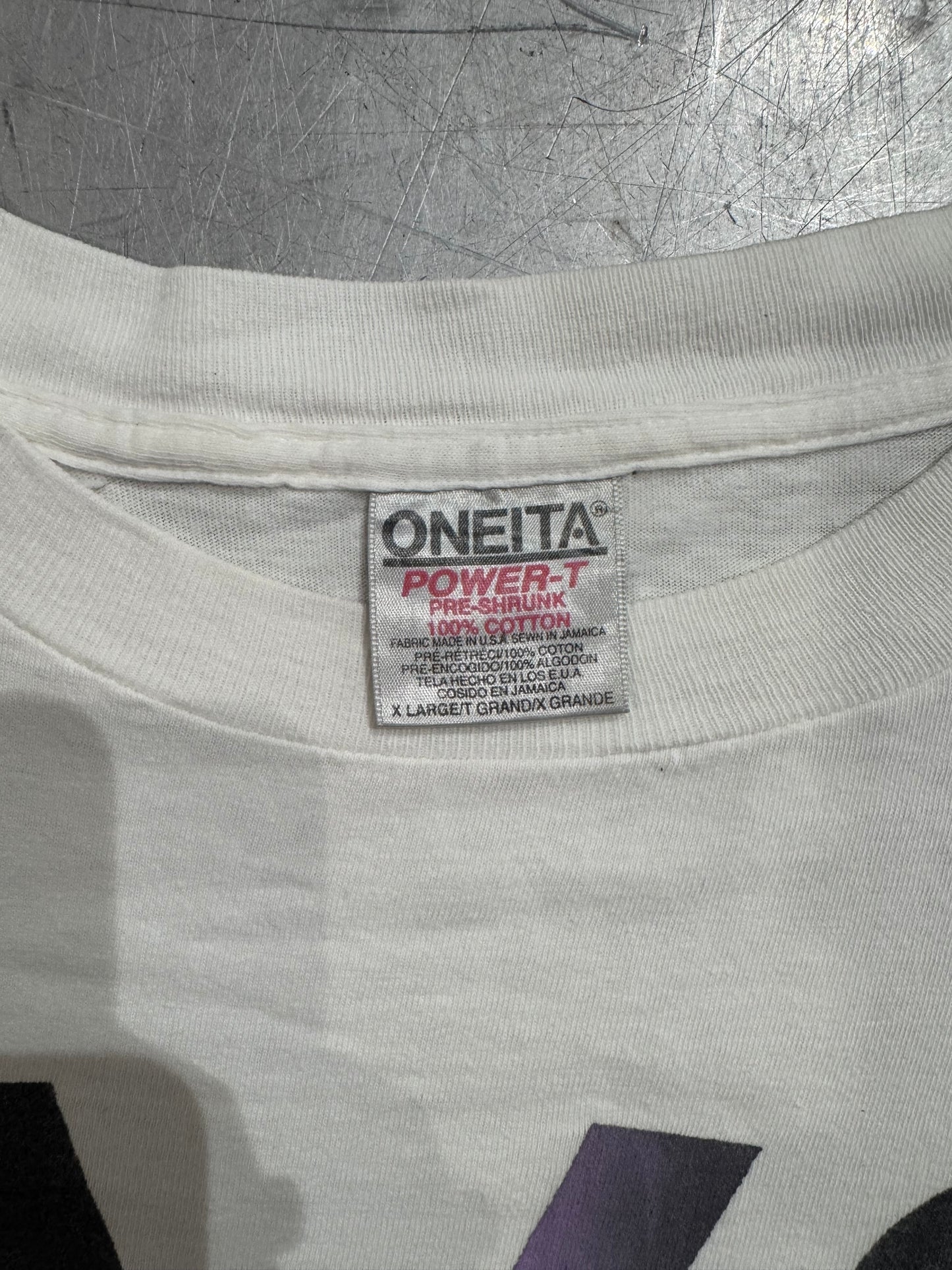 90’s「DV8」USA製 ホワイトTシャツ