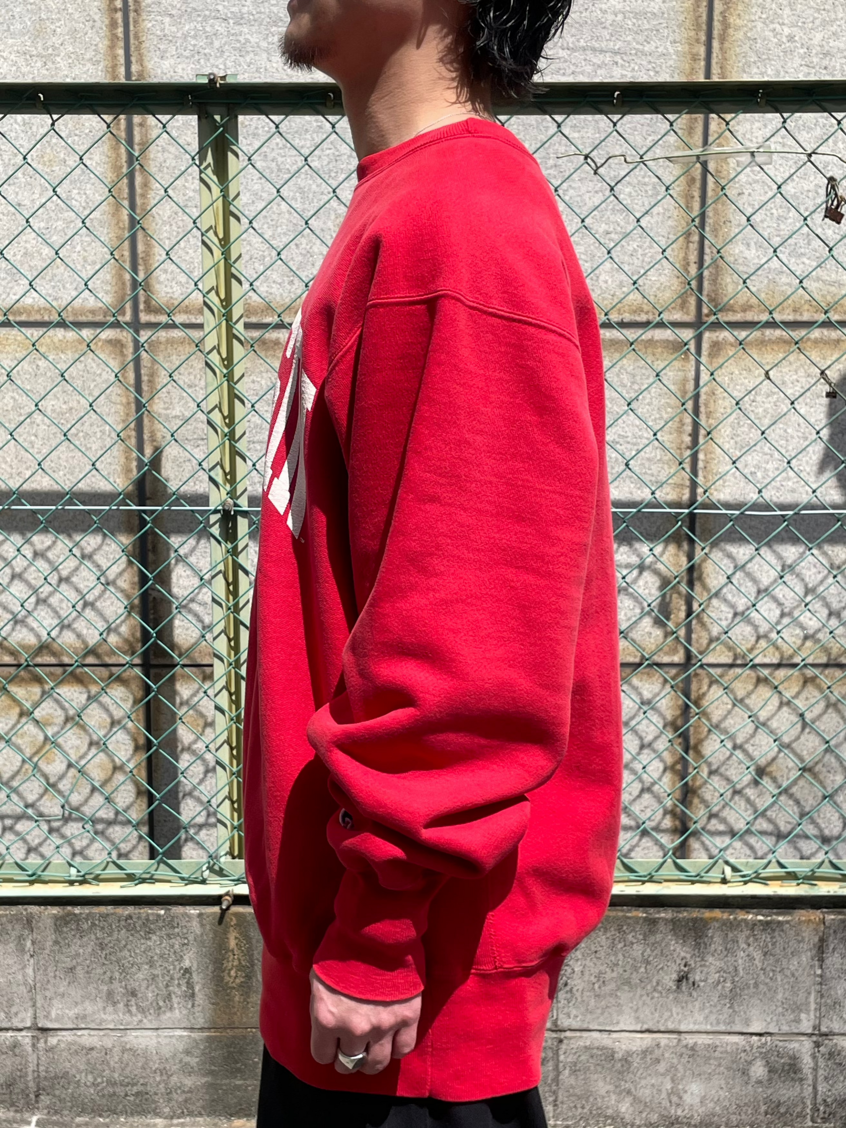 90's CHAMPION「WISCONSIN」Reverse Weave USA製 カレッジスウェット
