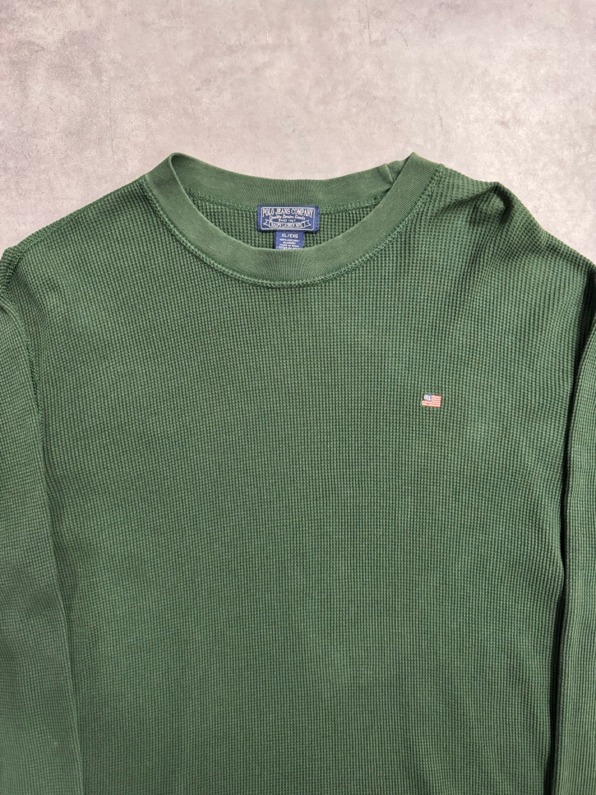 00's RALPH LAUREN「POLO JEANS COMPANY」サーマルロングスリーブTシャツ