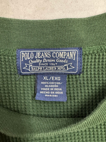 00's RALPH LAUREN「POLO JEANS COMPANY」サーマルロングスリーブTシャツ
