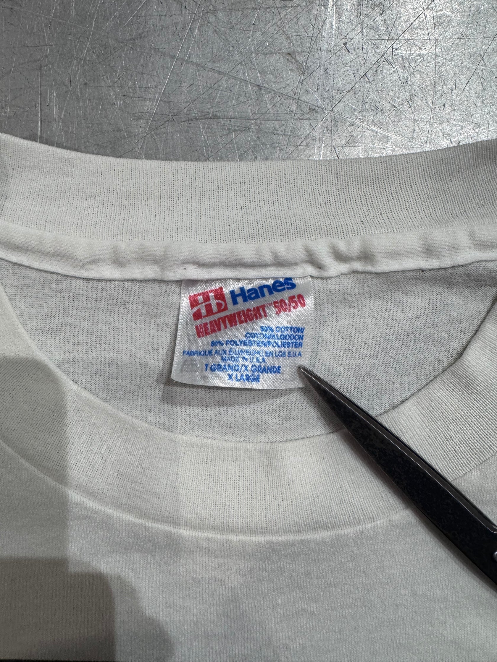 90’s「TELECONNECT」USA製　ホワイトTシャツ