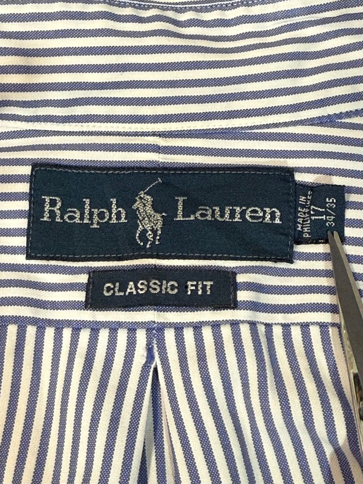 00's Ralph Lauren「classic fit」ストラップシャツ