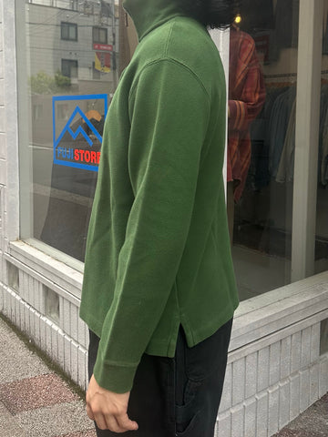 90's RALPH LAUREN ハーフジップニット　