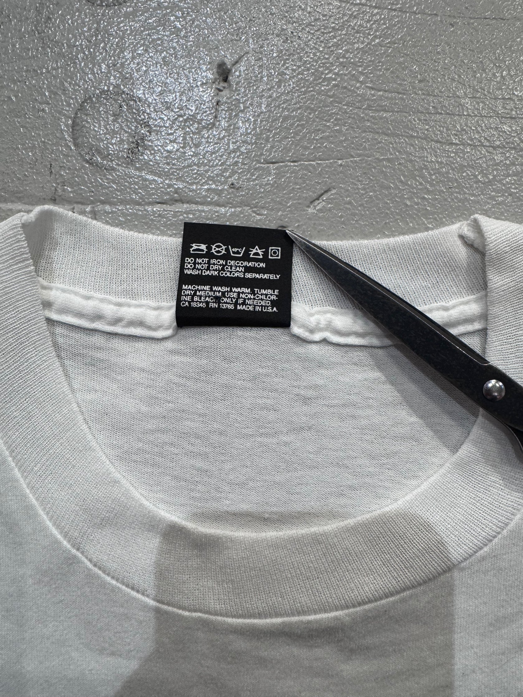 90’s「PAC」USA製 ホワイトTシャツ