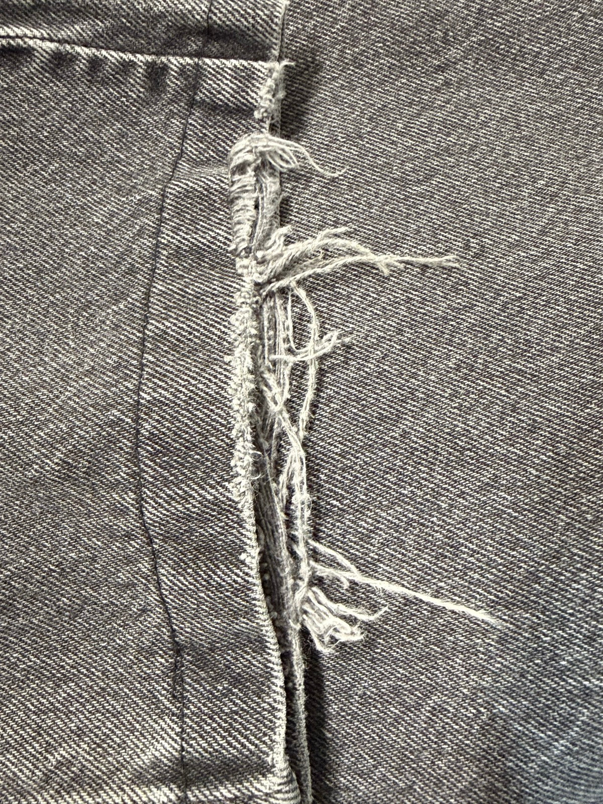 90's Levi's「Silver tab」ブラックデニムパンツ