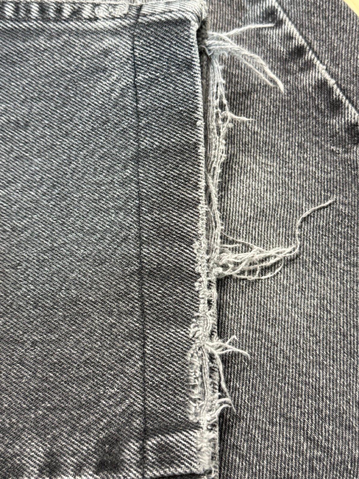 90's Levi's「Silver tab」ブラックデニムパンツ