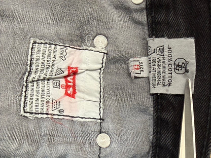 10's Levi's 「501」ブラックデニムパンツ