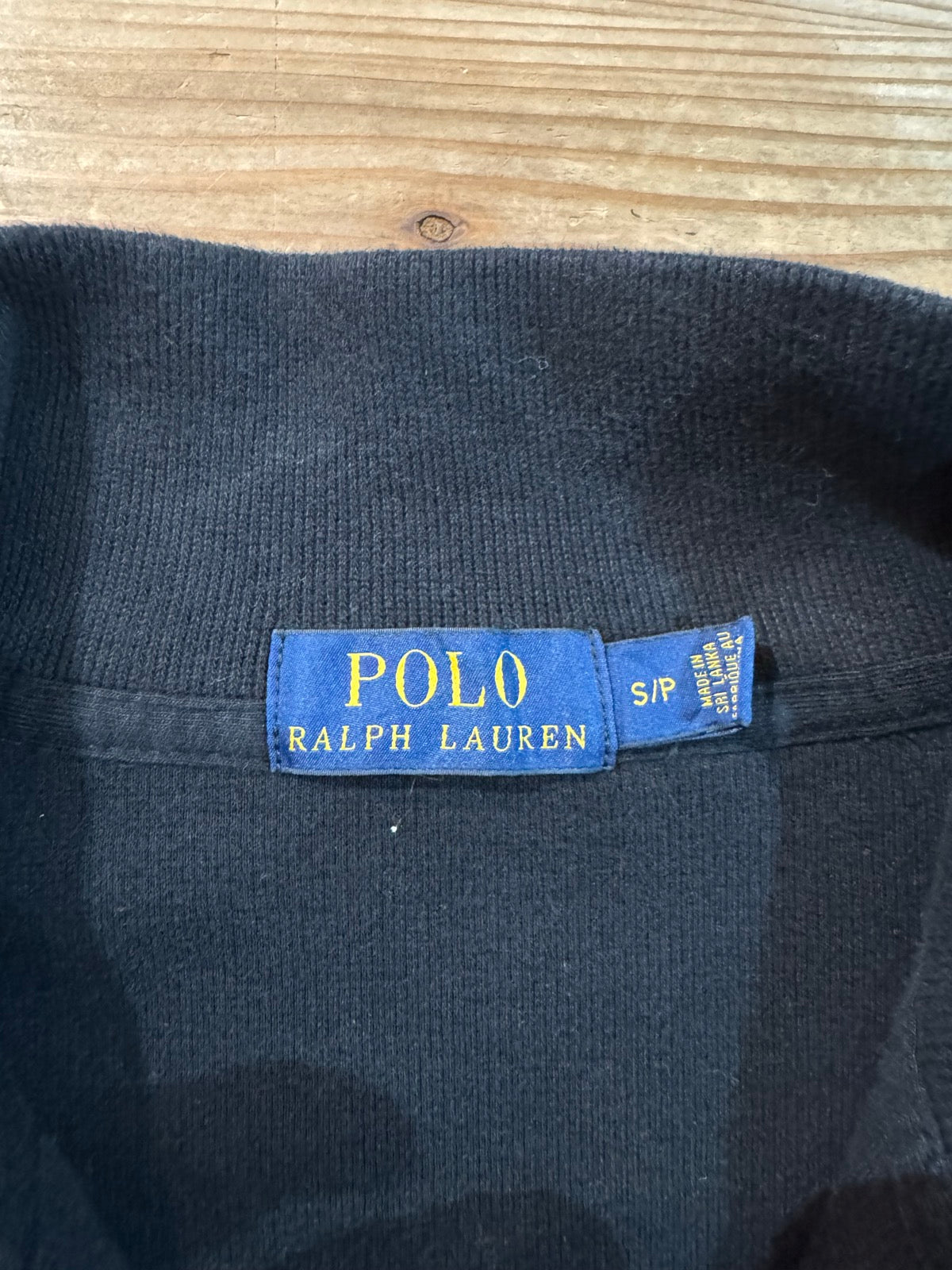 00's RALPH LAUREN ハーフジップニット　