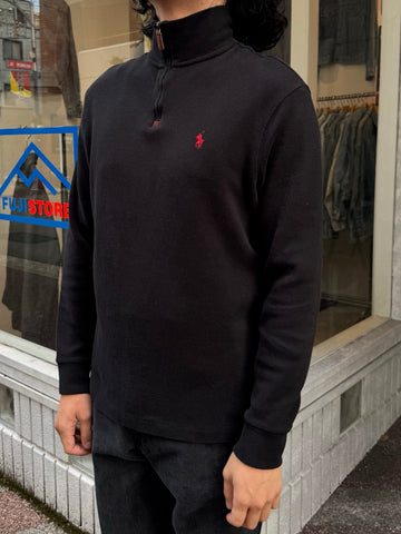 00's RALPH LAUREN ハーフジップニット　