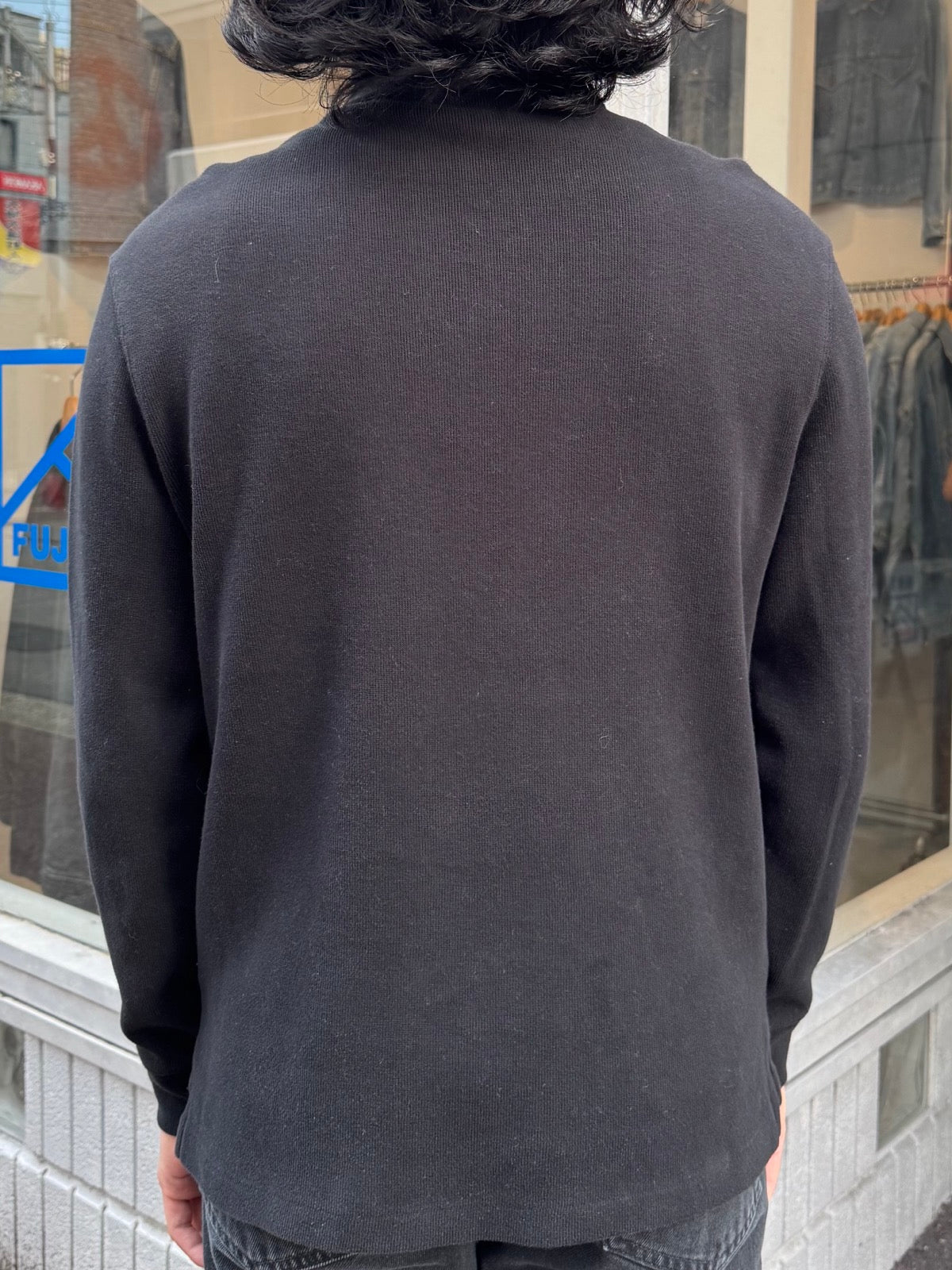 00's RALPH LAUREN ハーフジップニット　