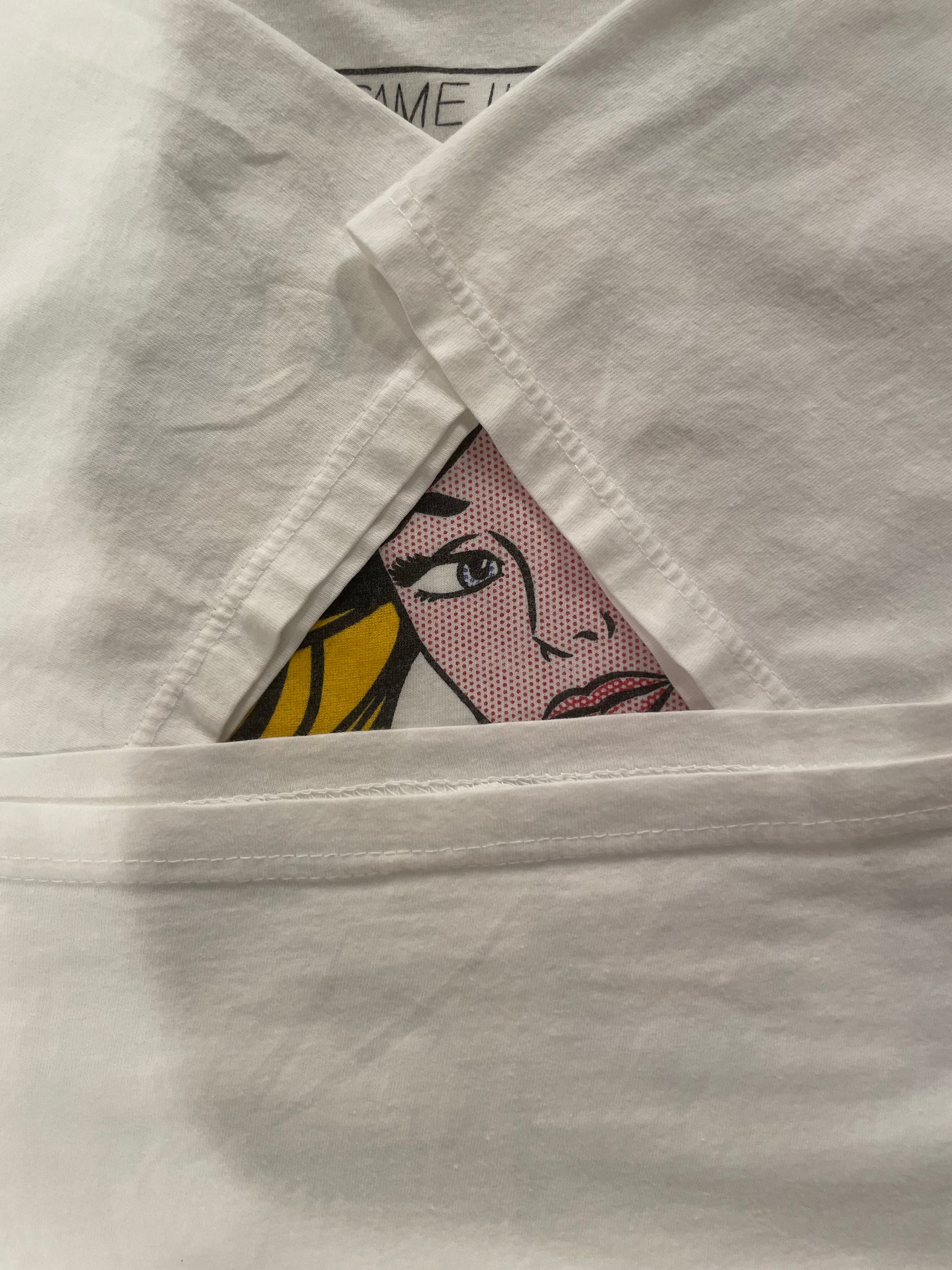 90's「M.Maybe」ホワイトTシャツ