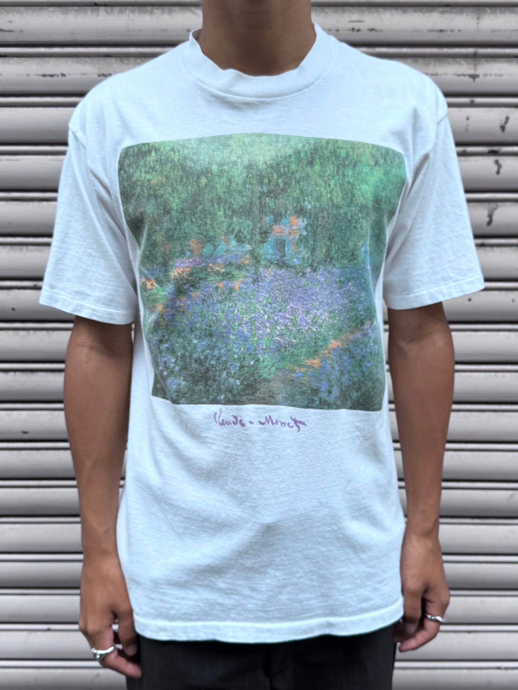 90’s「Claude Monet」アートTシャツ