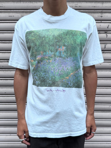 90’s「Claude Monet」アートTシャツ