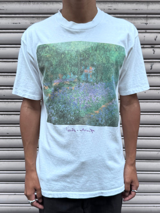 90’s「Claude Monet」アートTシャツ