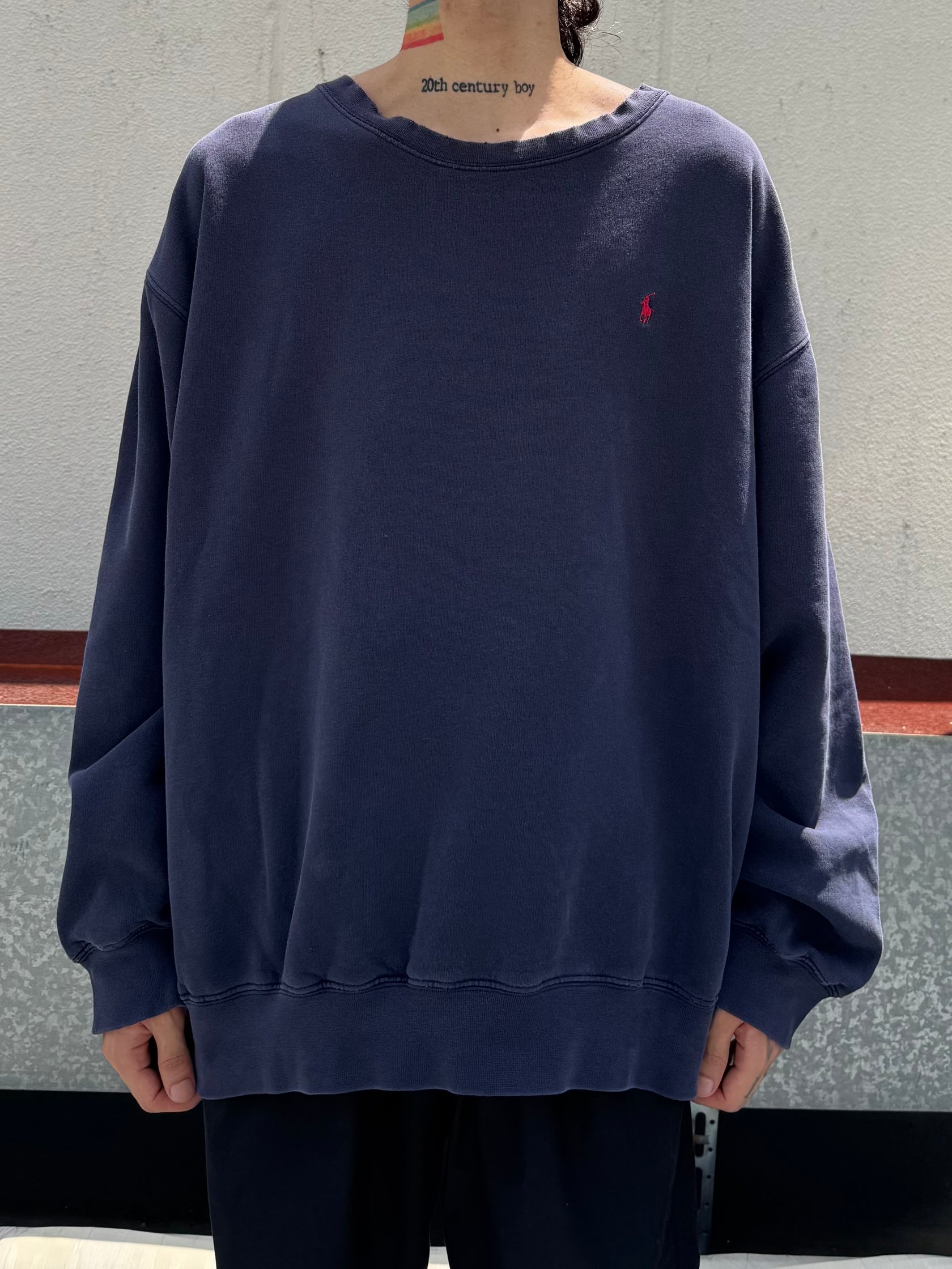 90's「RALPH LAUREN」ワンポイントスウェット