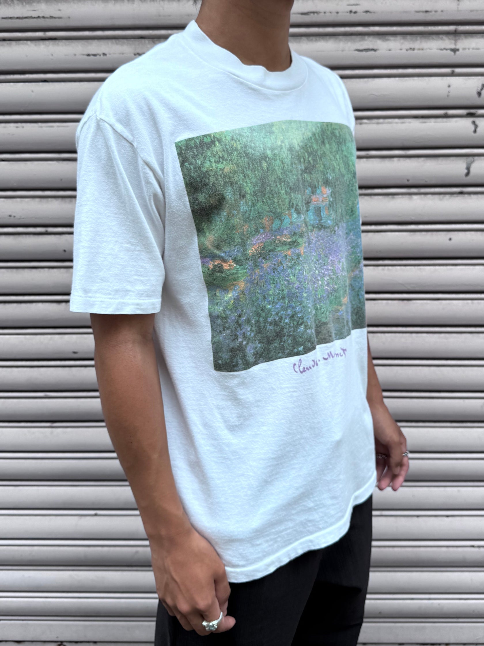 90’s「Claude Monet」アートTシャツ