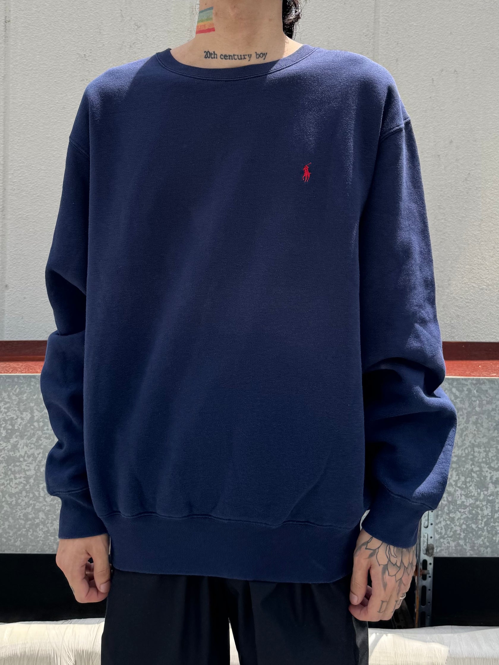 90's「RALPH LAUREN」ワンポイントスウェット