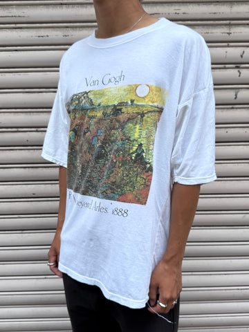 90’s Van Gogh「Red Vineyard」アートTシャツ
