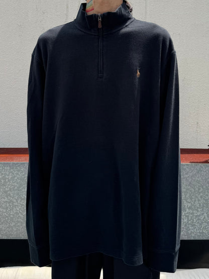 00’s「RALPH LAUREN」ハーフジップニット
