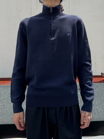 00’s「RALPH LAUREN」ハーフジップニット