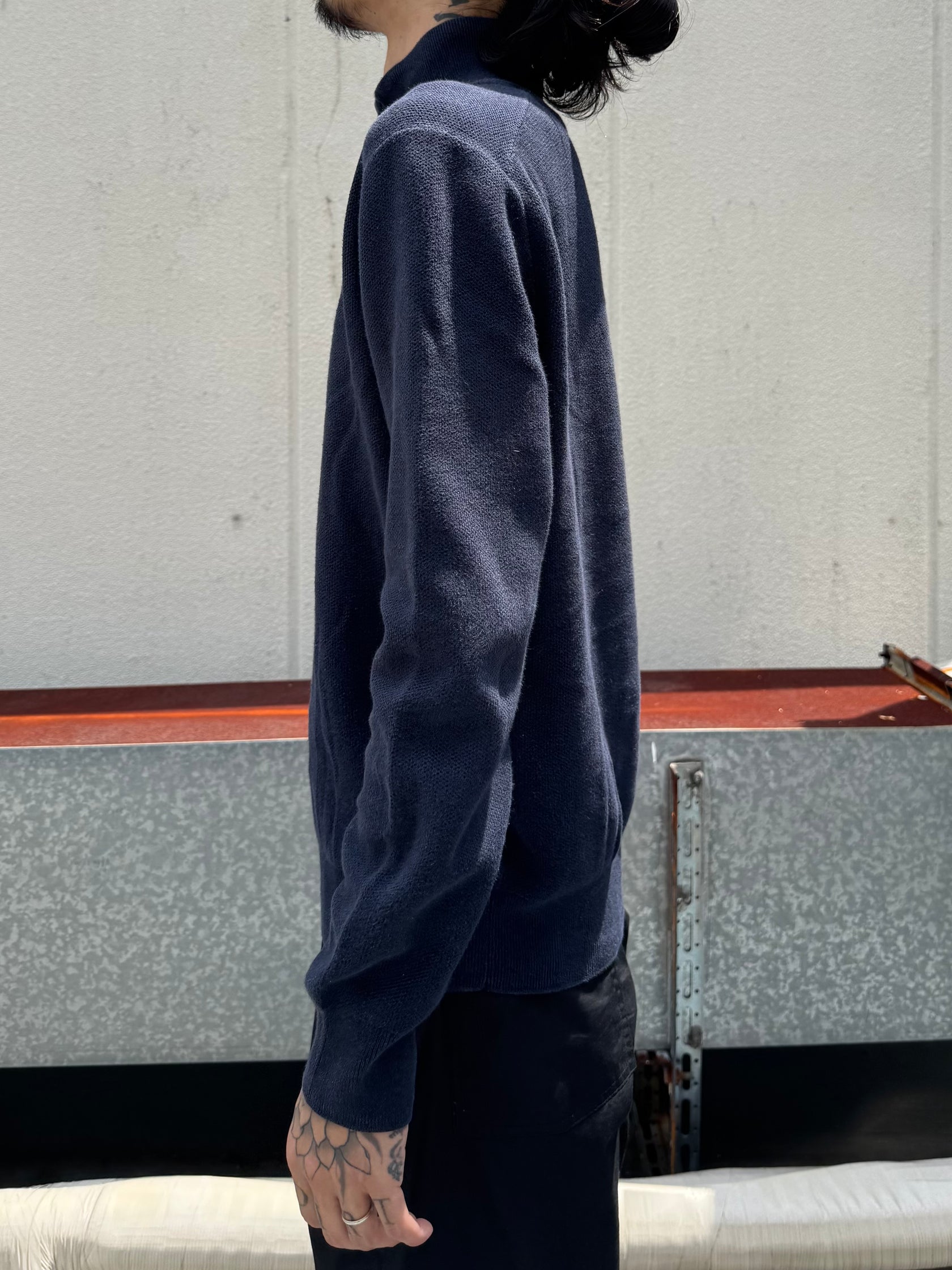 00’s「RALPH LAUREN」ハーフジップニット