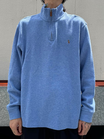 00’s「RALPH LAUREN」ハーフジップニット
